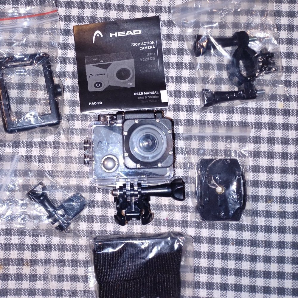 Head 720P Action Camera